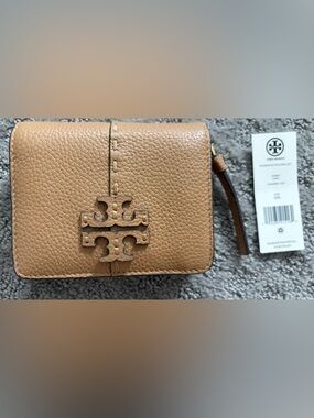 Tory Burch | McGraw Bi-Fold Wallet | Tiramisu